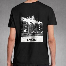 Tee-shirt premium - Lyon sérigraphié