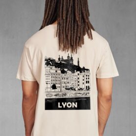 Tee-shirt standard - Lyon sérigraphié