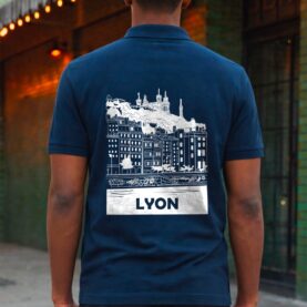 Polo premium - Lyon sérigraphié